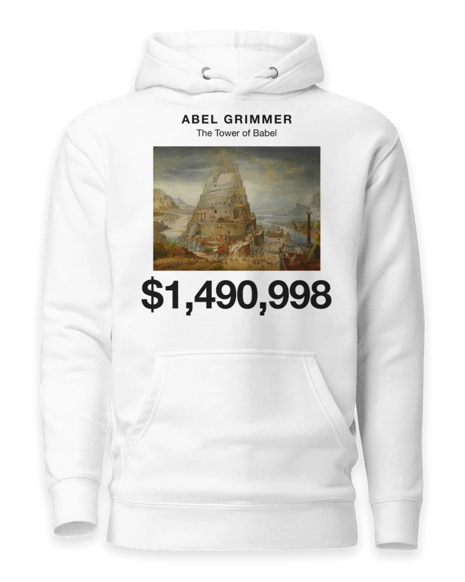 Hoodie: The Tower of Babel by Abel Grimmer