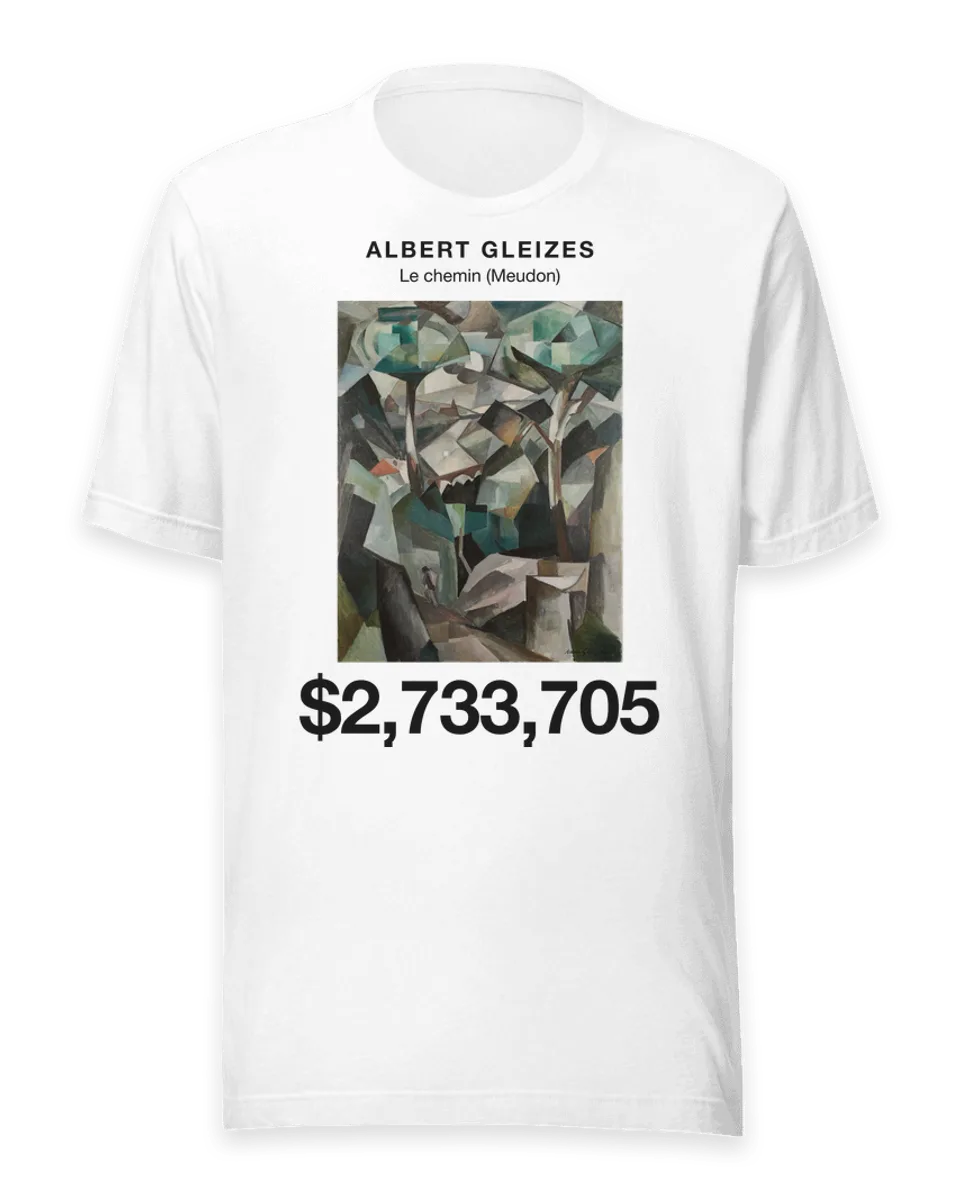 T-shirt: Le chemin (Meudon) by Albert Gleizes