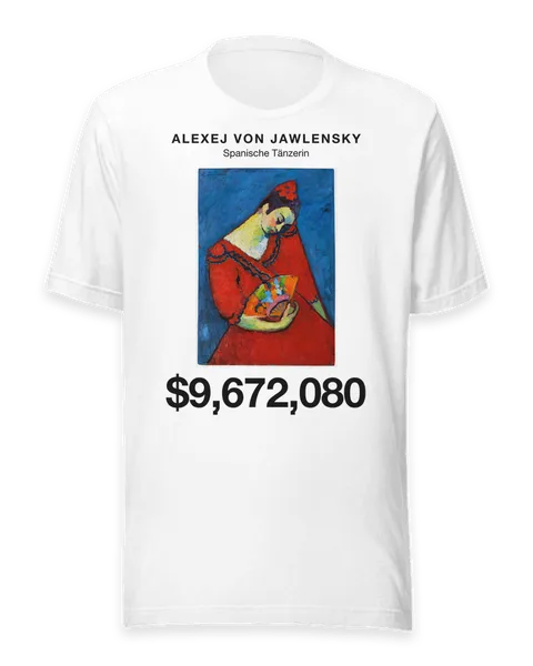 Spanische Tänzerin by Alexej von Jawlensky, on a white t-shirt