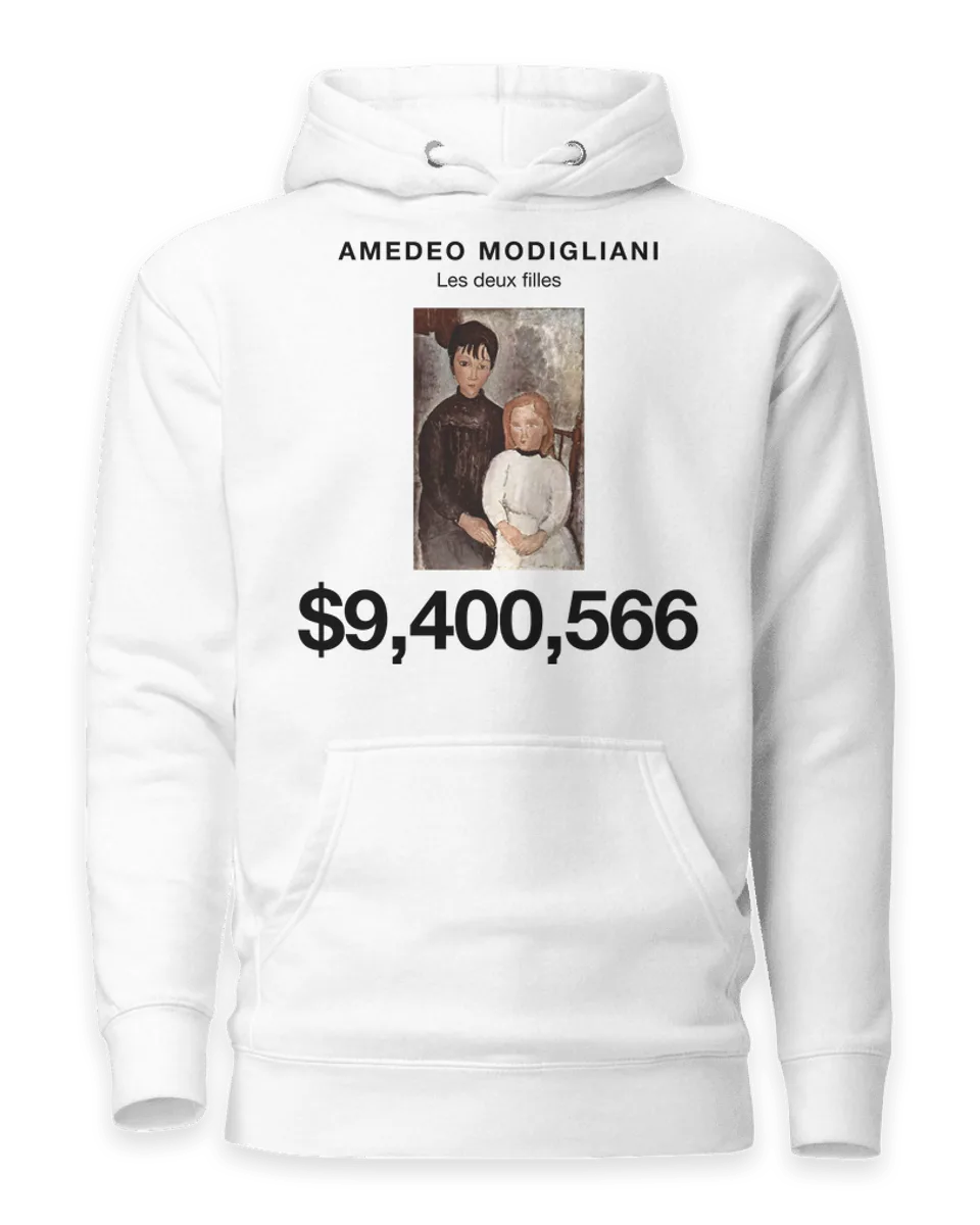Hoodie: Les deux filles by Amedeo Modigliani