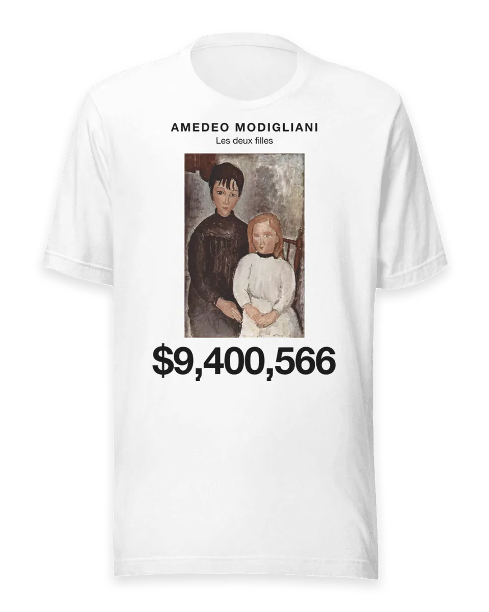 T-shirt: Les deux filles by Amedeo Modigliani
