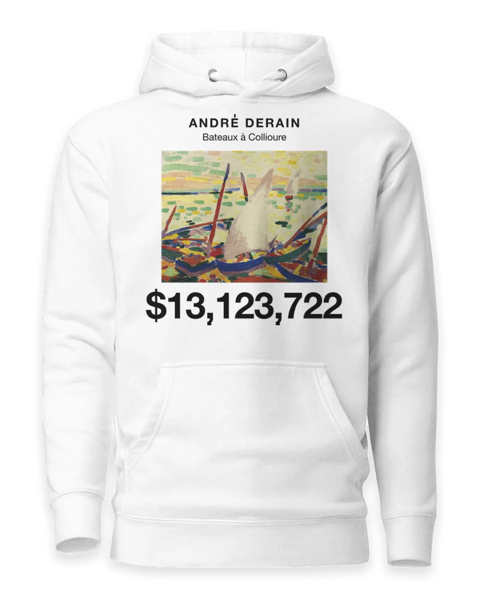 Hoodie: Bateaux à Collioure by André Derain
