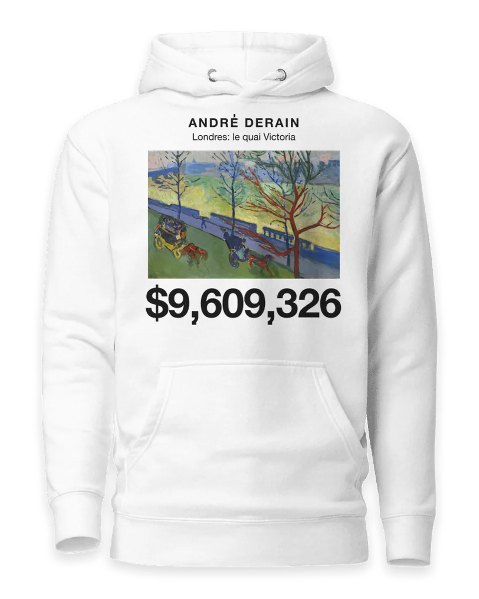 Hoodie: Londres: le quai Victoria by André Derain