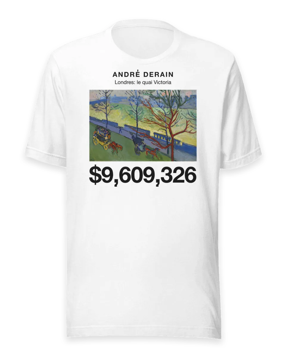 T-shirt: Londres: le quai Victoria by André Derain