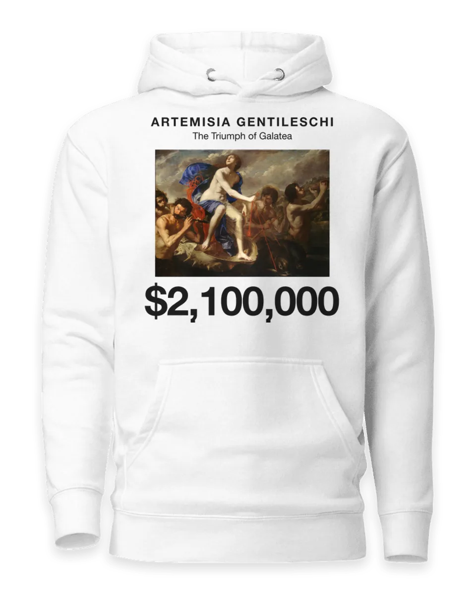 Hoodie: The Triumph of Galatea by Artemisia Gentileschi