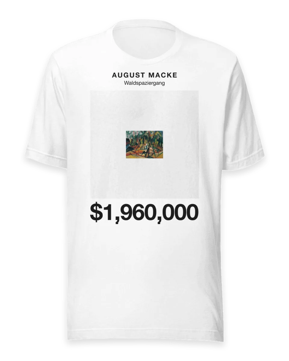 T-shirt: Waldspaziergang by August Macke