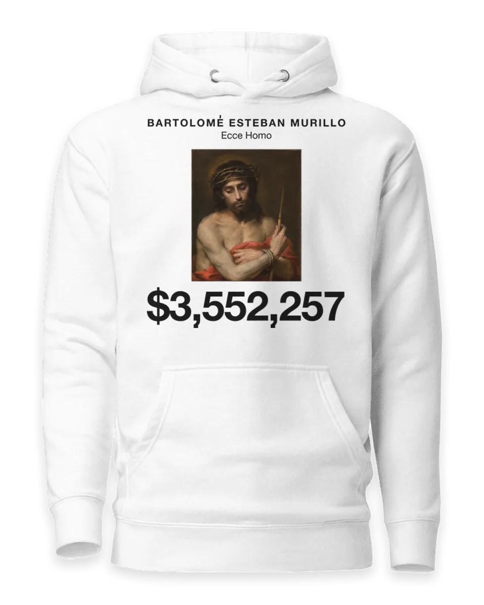 Hoodie: Ecce Homo by Bartolomé Esteban Murillo