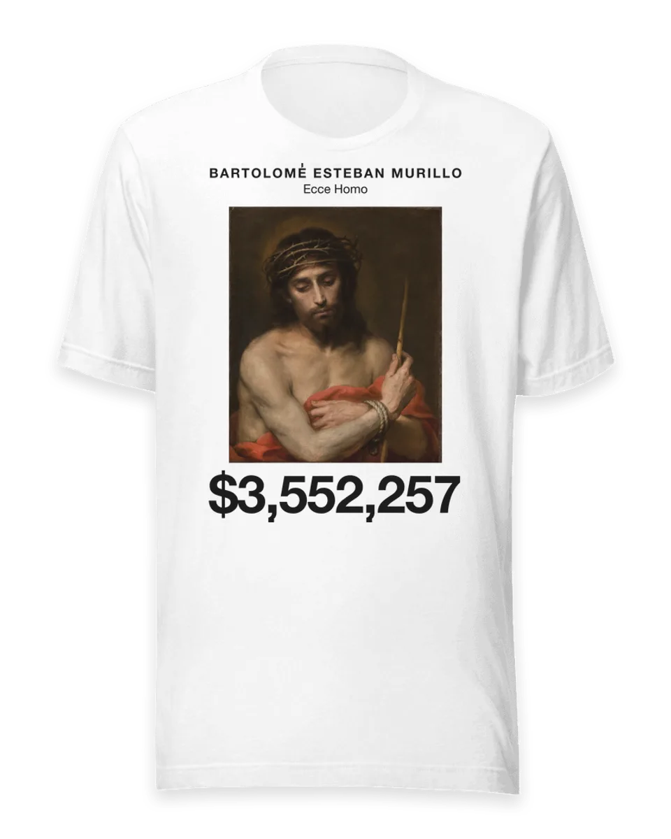T-shirt: Ecce Homo by Bartolomé Esteban Murillo
