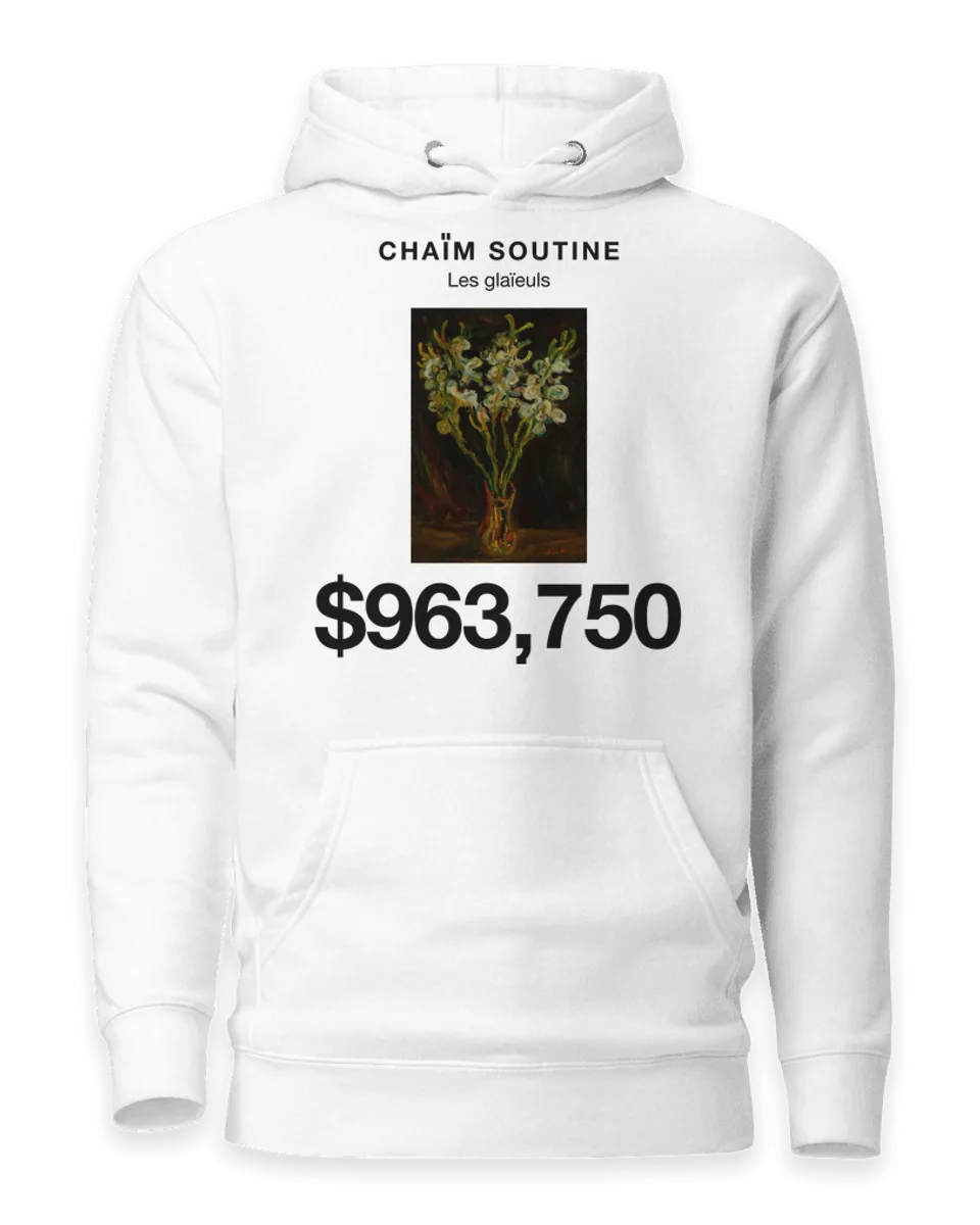Hoodie: Les glaïeuls by Chaïm Soutine