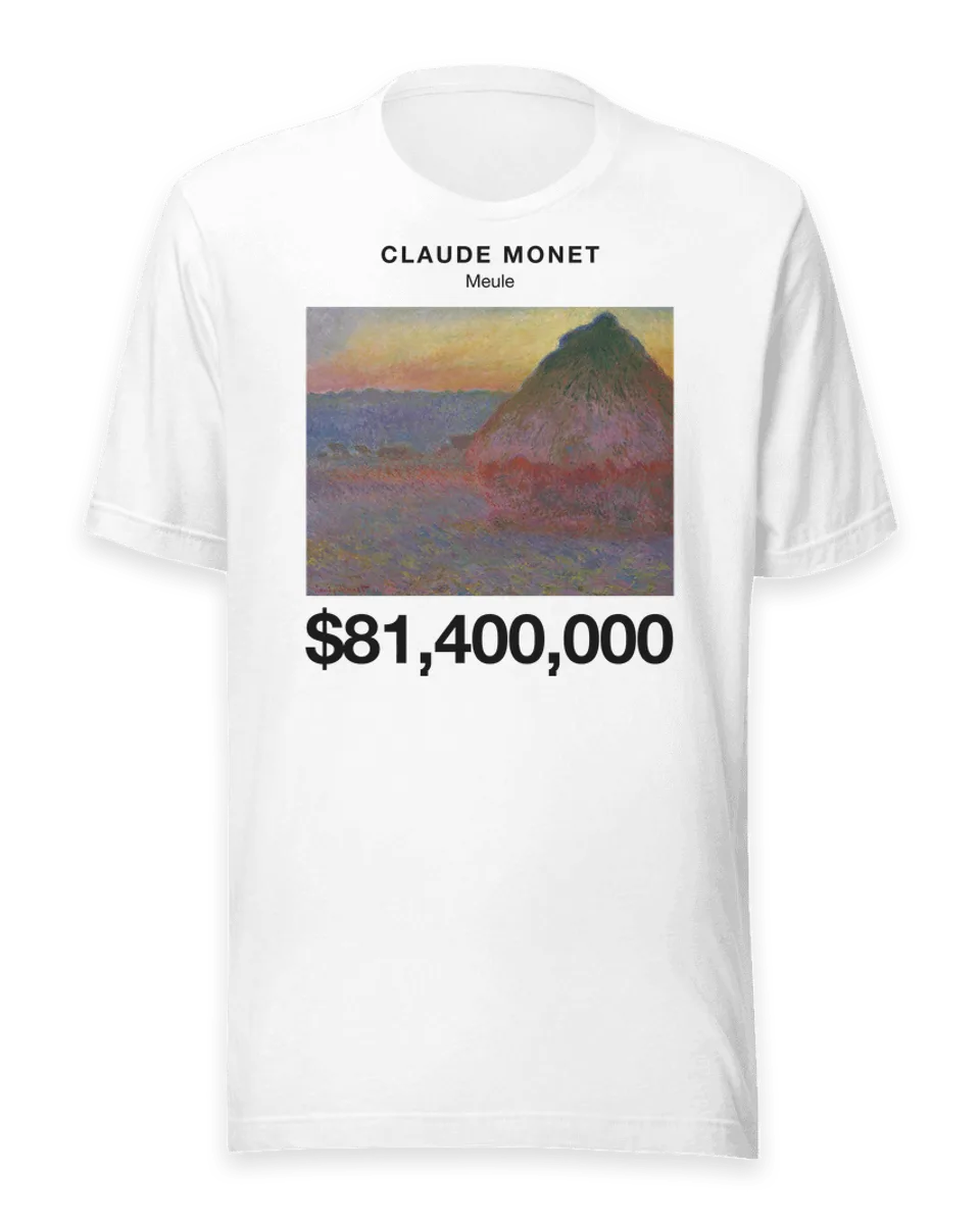 T-shirt: Meule by Claude Monet