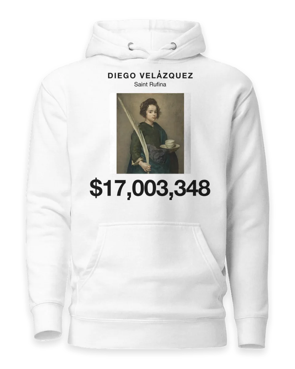 Hoodie: Saint Rufina by Diego Velázquez