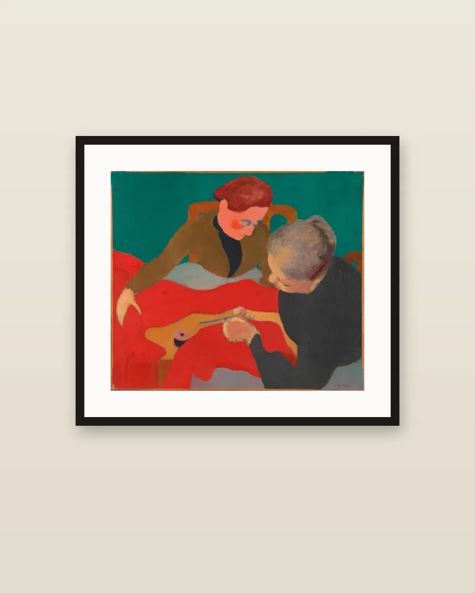 Les Couturières by Édouard Vuillard, framed