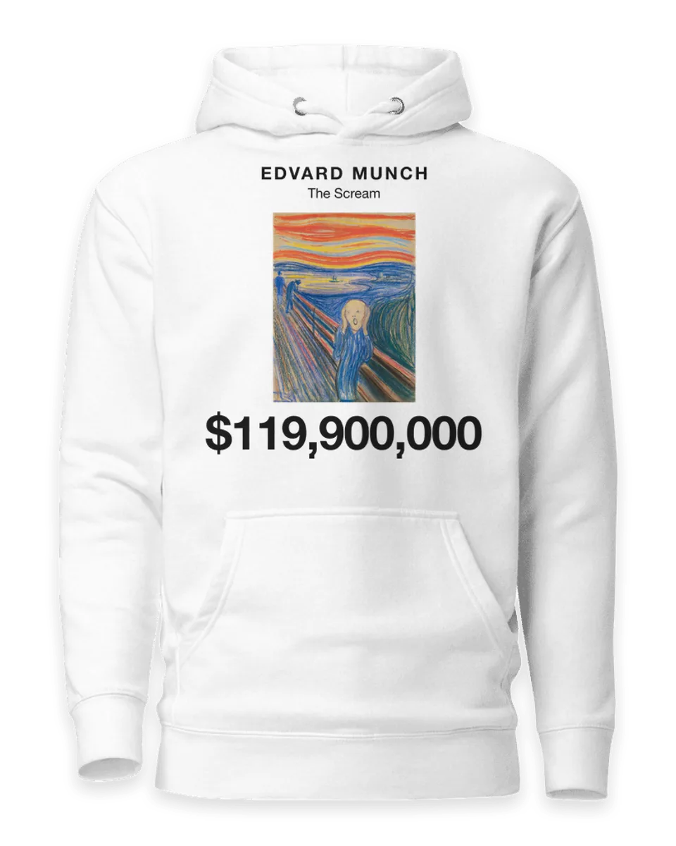 Hoodie: The Scream by Edvard Munch