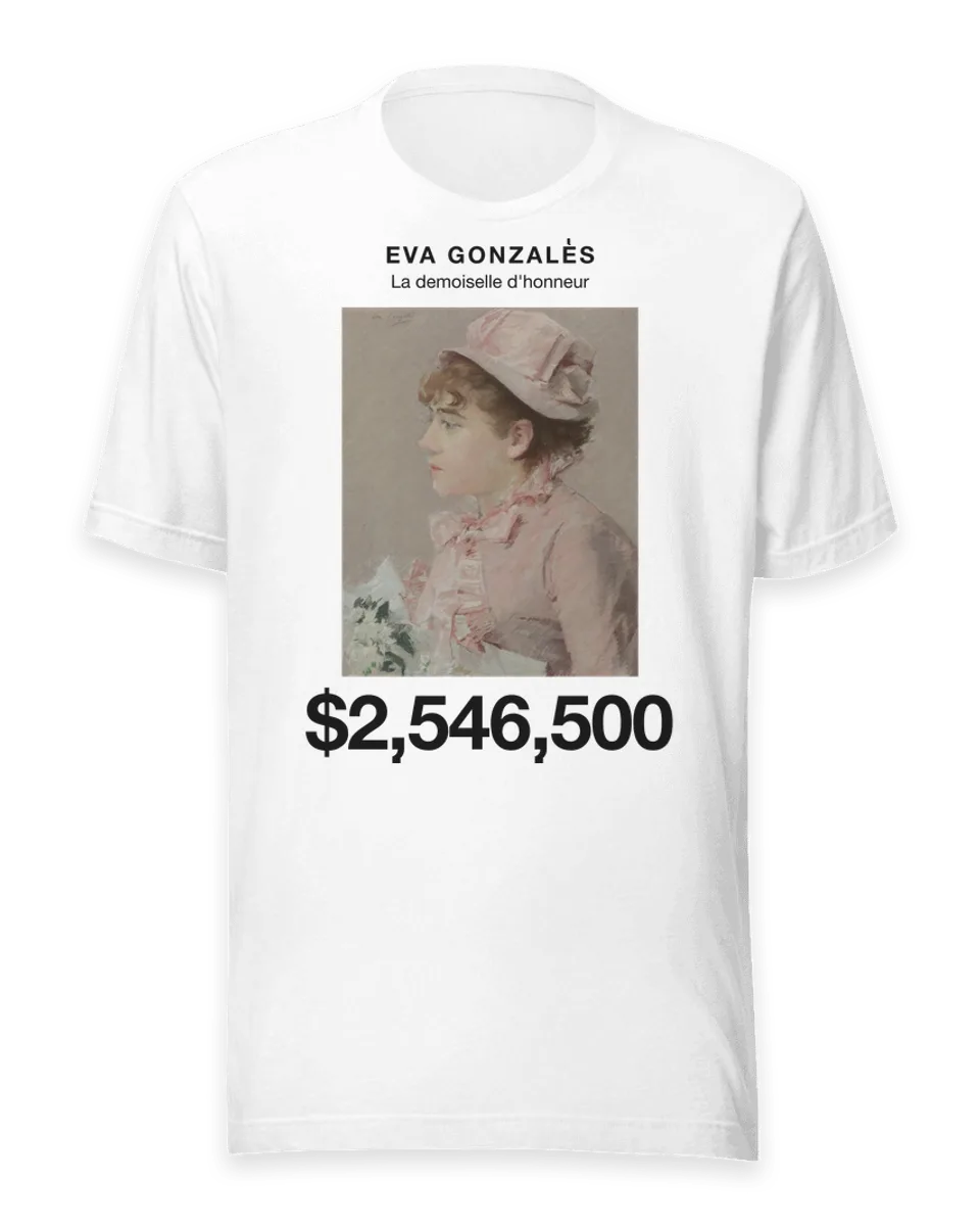 T-shirt: La demoiselle d'honneur by Eva Gonzalès