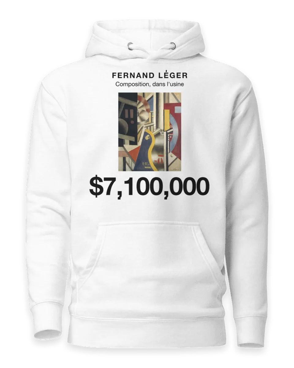 Hoodie: Composition, dans l'usine by Fernand Léger