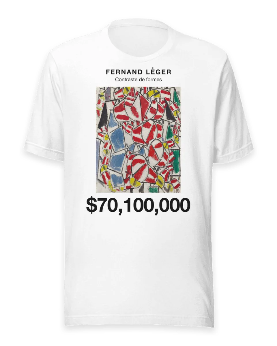 T-shirt: Contraste de formes by Fernand Léger