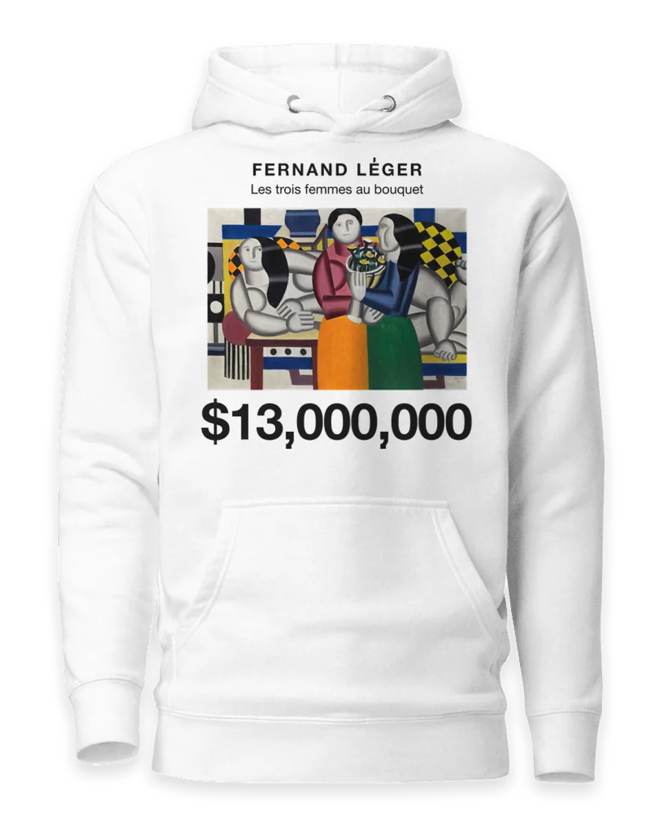Hoodie: Les trois femmes au bouquet by Fernand Léger