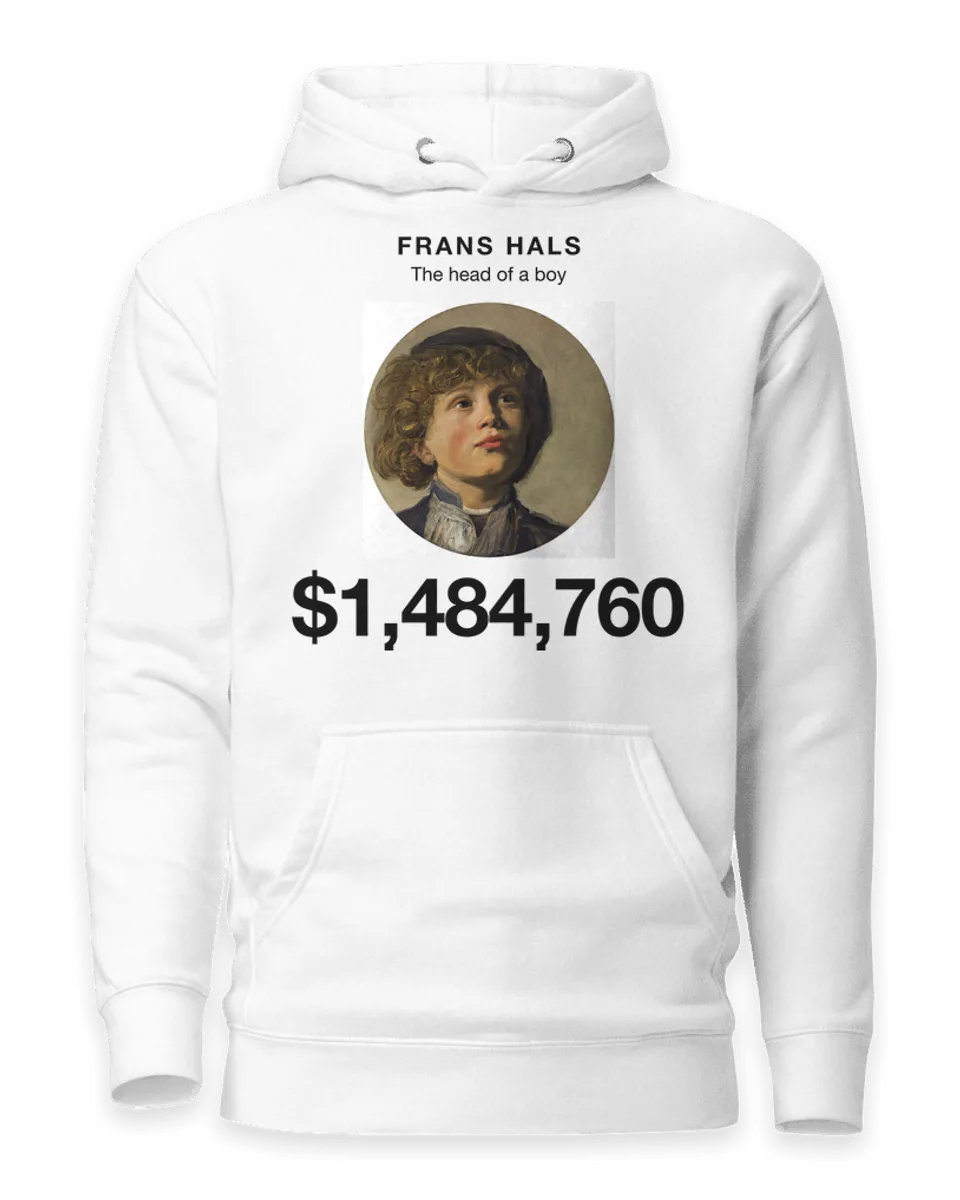 Hoodie: The head of a boy by Frans Hals