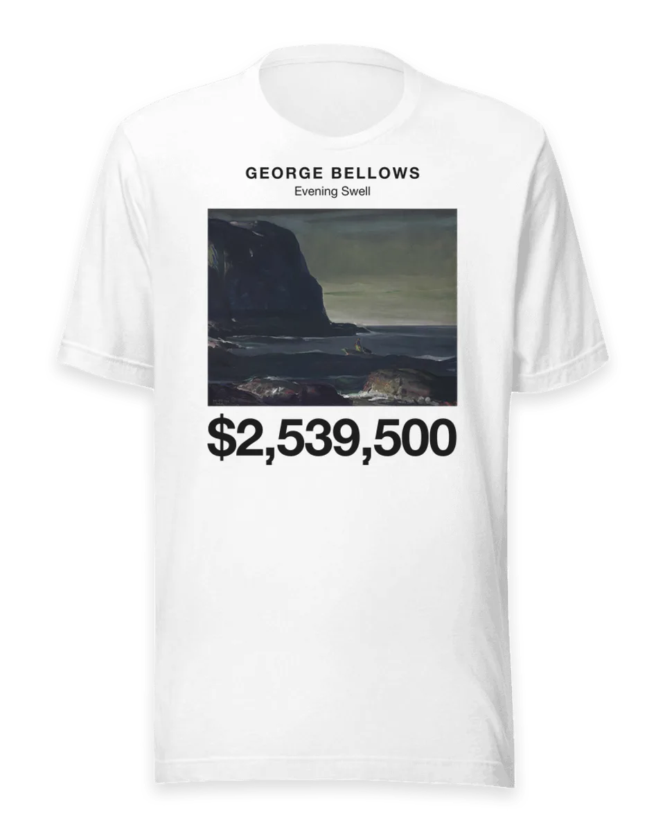 T-shirt: Evening Swell by George Bellows