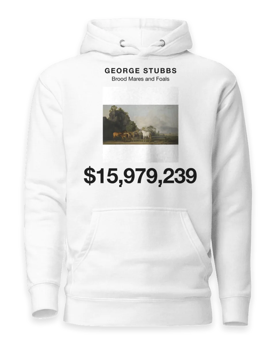 Hoodie: Brood Mares and Foals by George Stubbs