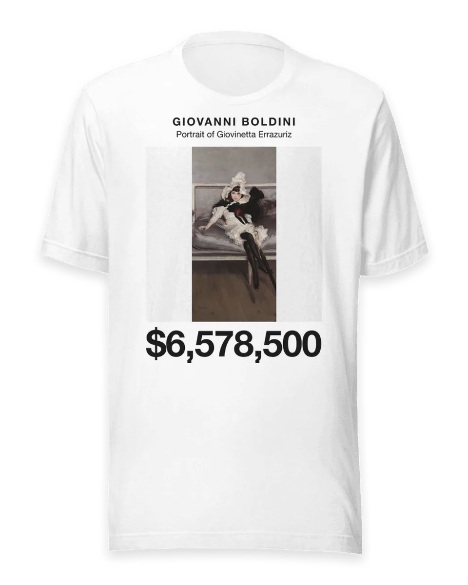 T-shirt: Portrait of Giovinetta Errazuriz by Giovanni Boldini