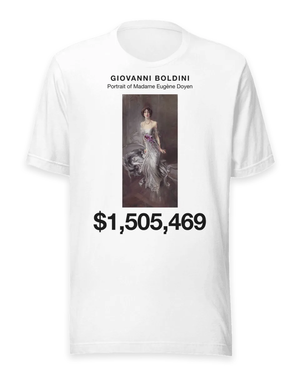 T-shirt: Portrait of Madame Eugène Doyen by Giovanni Boldini