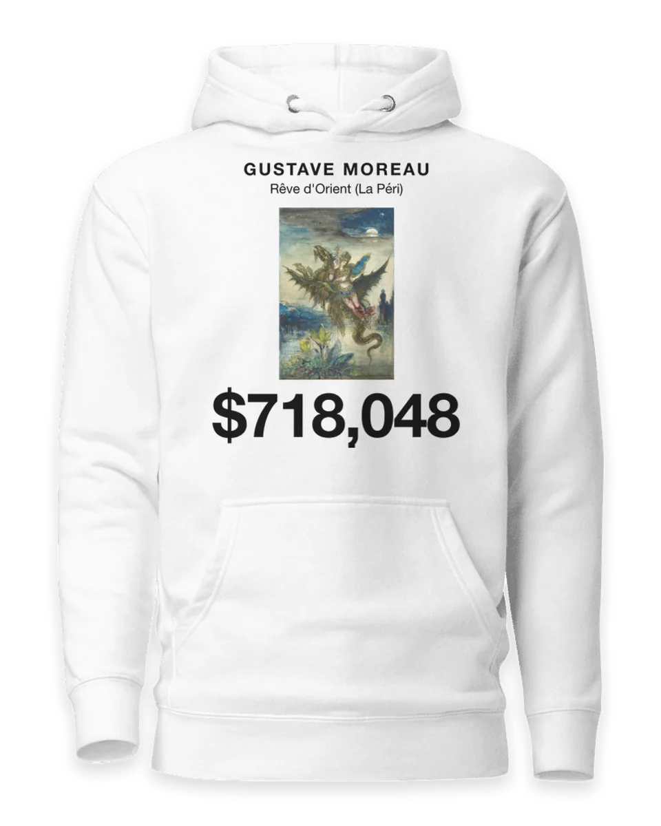 Hoodie: Rêve d'Orient (La Péri) by Gustave Moreau