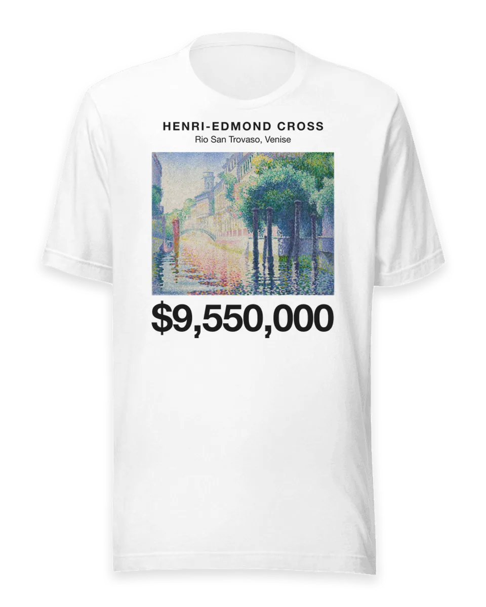 T-shirt: Rio San Trovaso, Venise by Henri-Edmond Cross