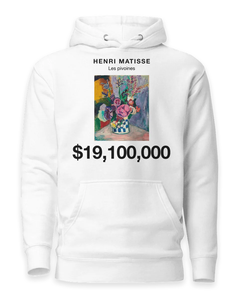 Hoodie: Les pivoines by Henri Matisse