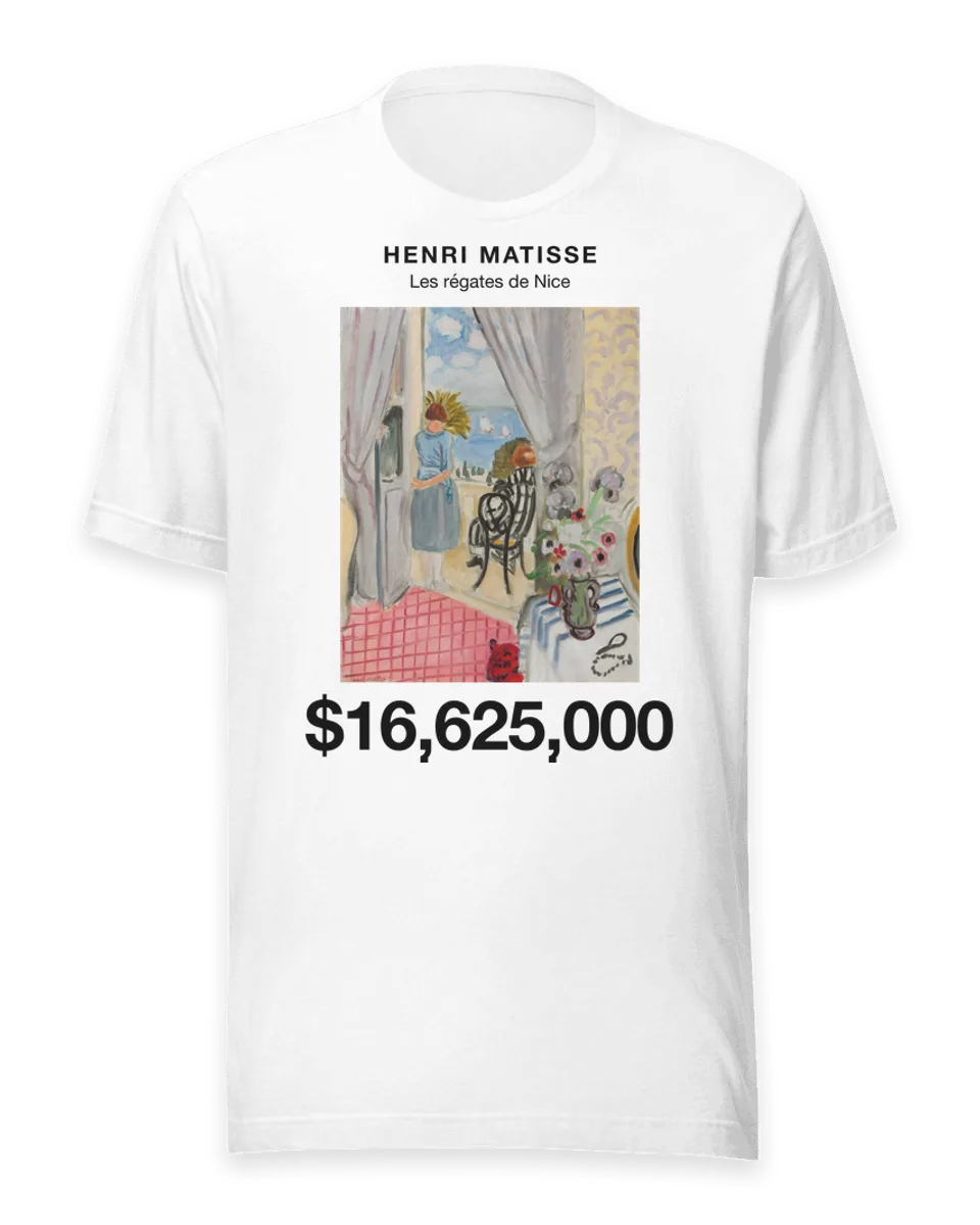 T-shirt: Les régates de Nice by Henri Matisse