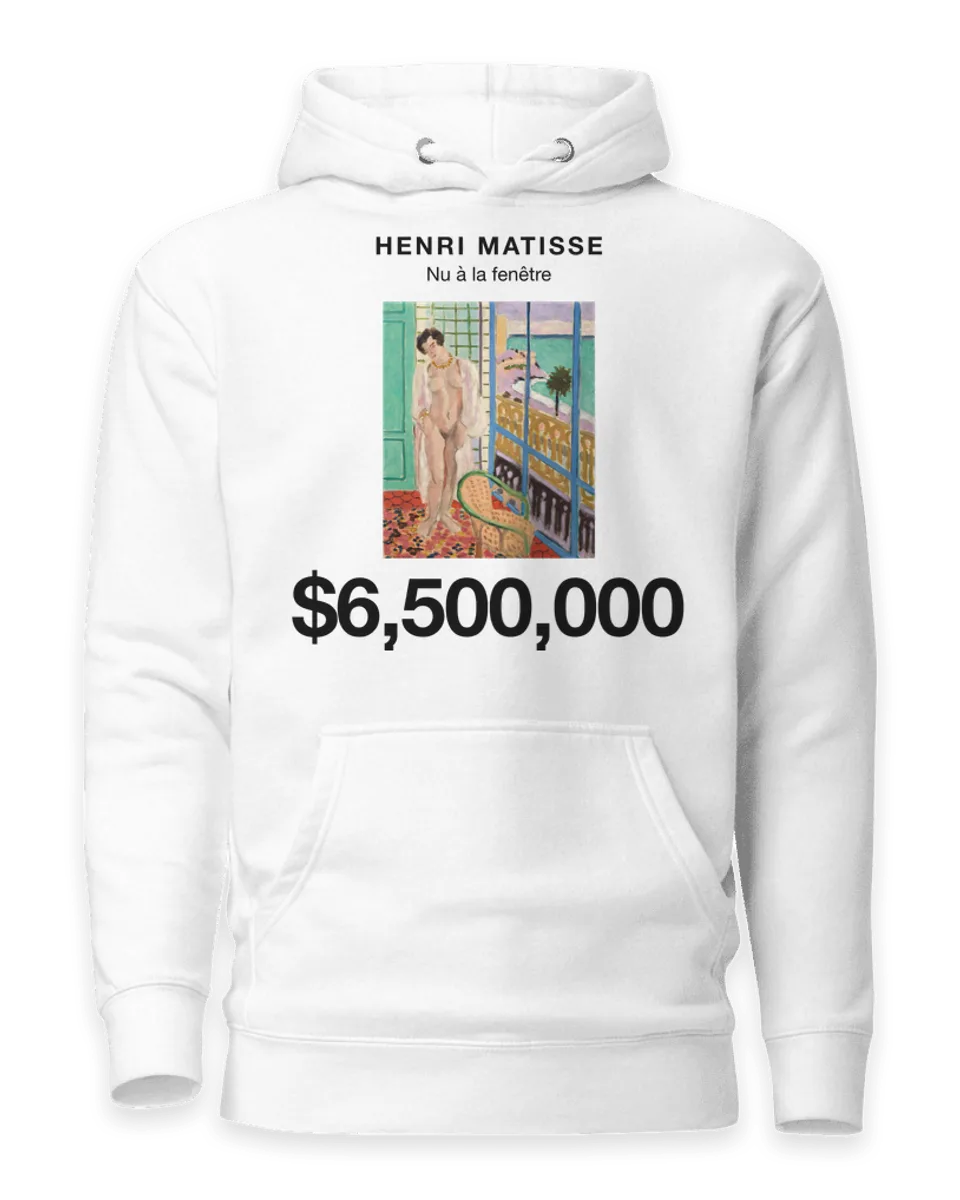 Hoodie: Nu à la fenêtre by Henri Matisse