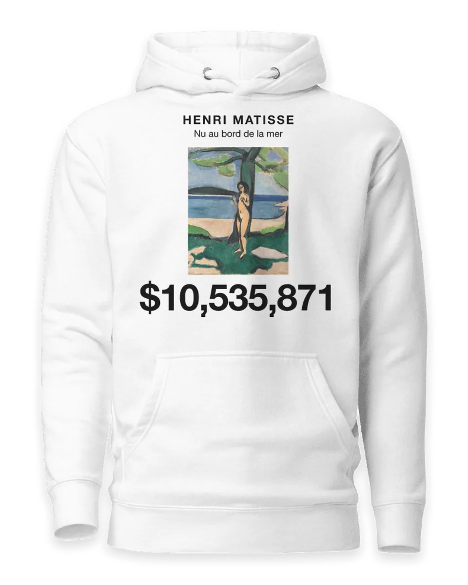Hoodie: Nu au bord de la mer by Henri Matisse
