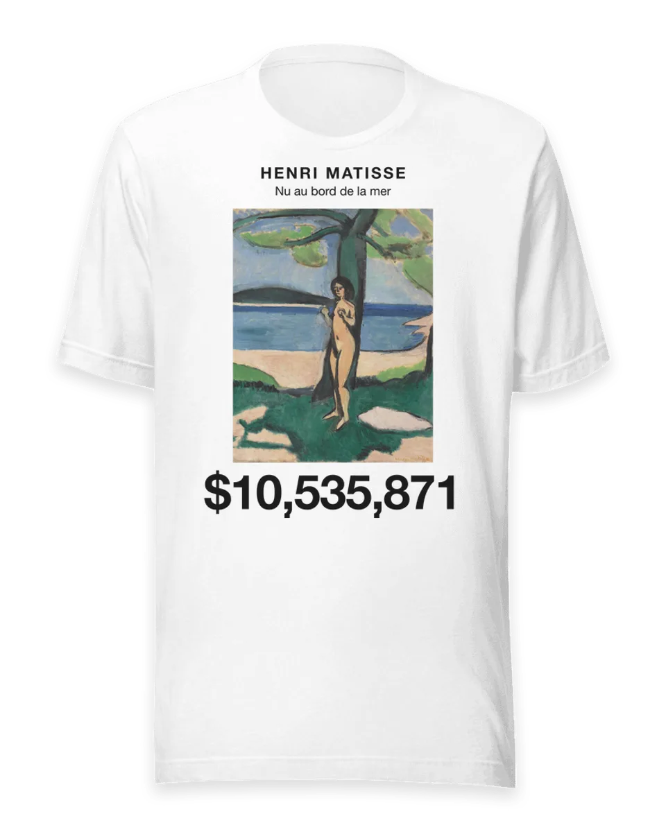 T-shirt: Nu au bord de la mer by Henri Matisse