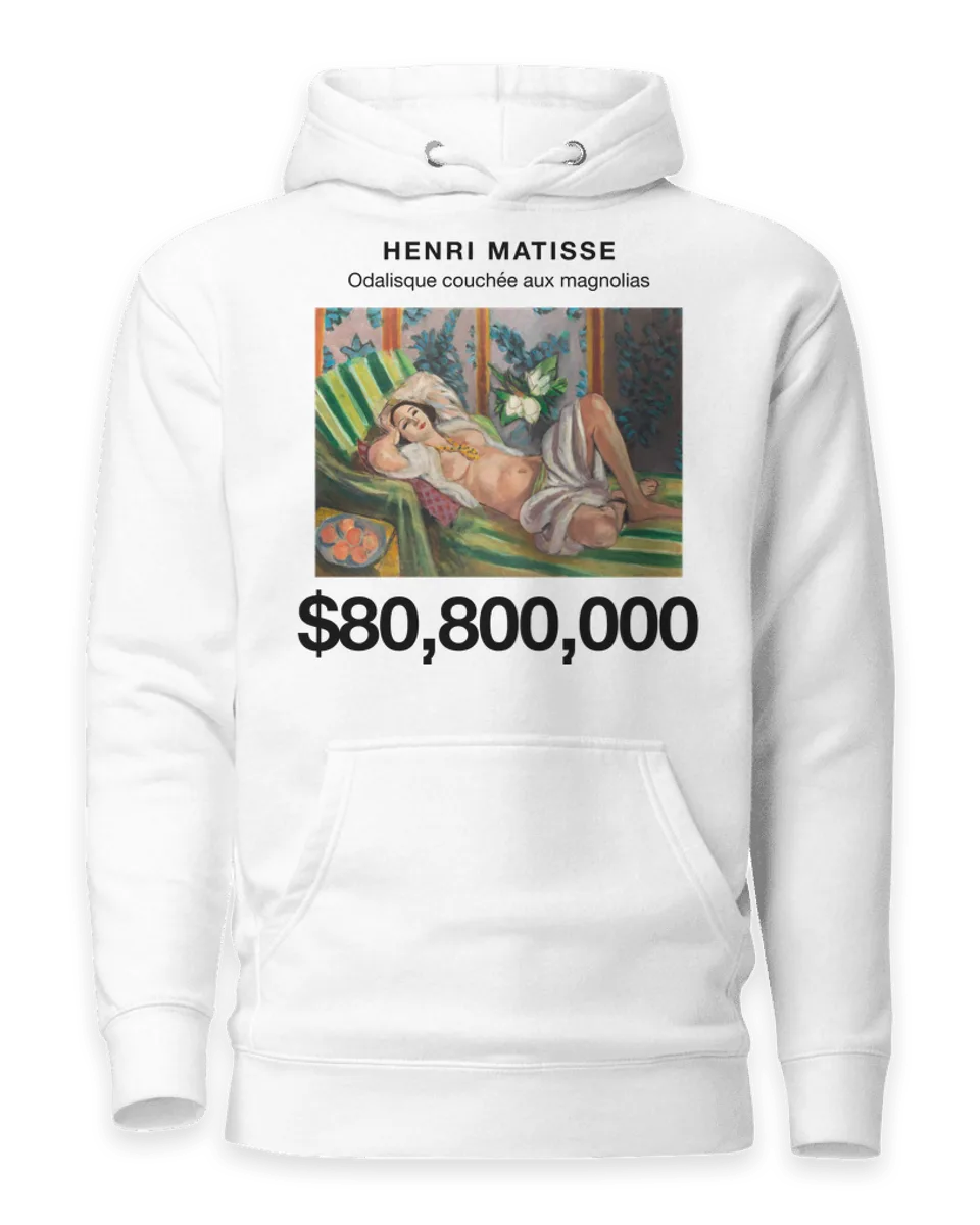 Hoodie: Odalisque couchée aux magnolias by Henri Matisse