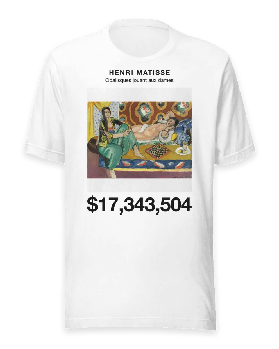 T-shirt: Odalisques jouant aux dames by Henri Matisse