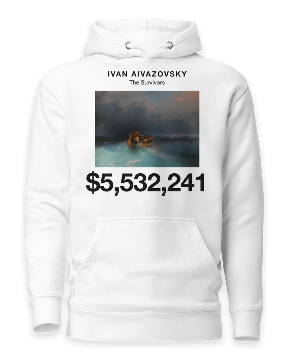 Hoodie: The Survivors by Ivan Aivazovsky