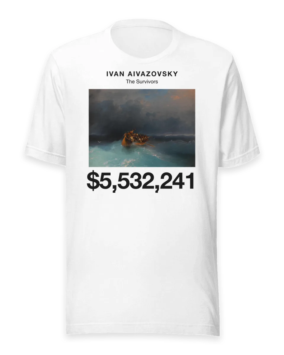 T-shirt: The Survivors by Ivan Aivazovsky