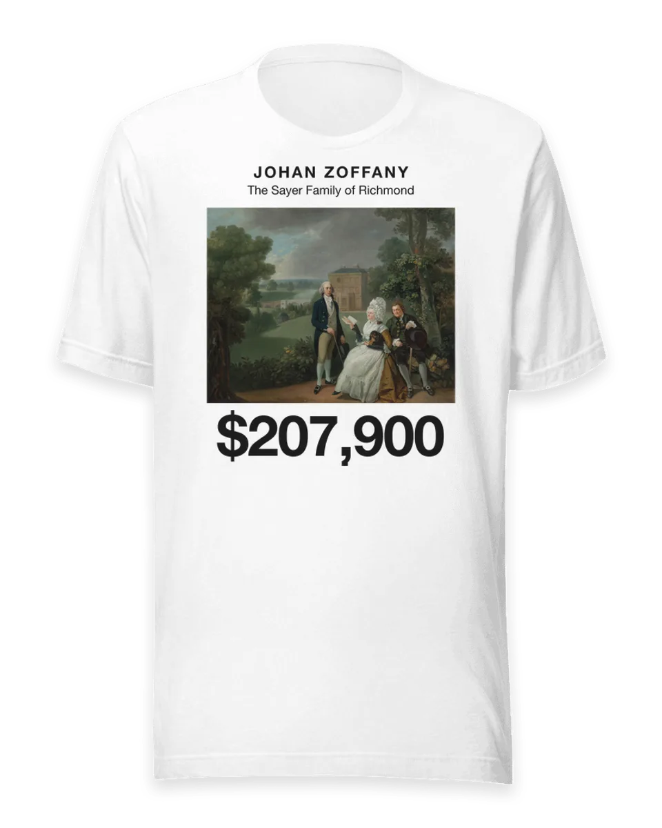 T-shirt: The Sayer Family of Richmond by Johan Zoffany