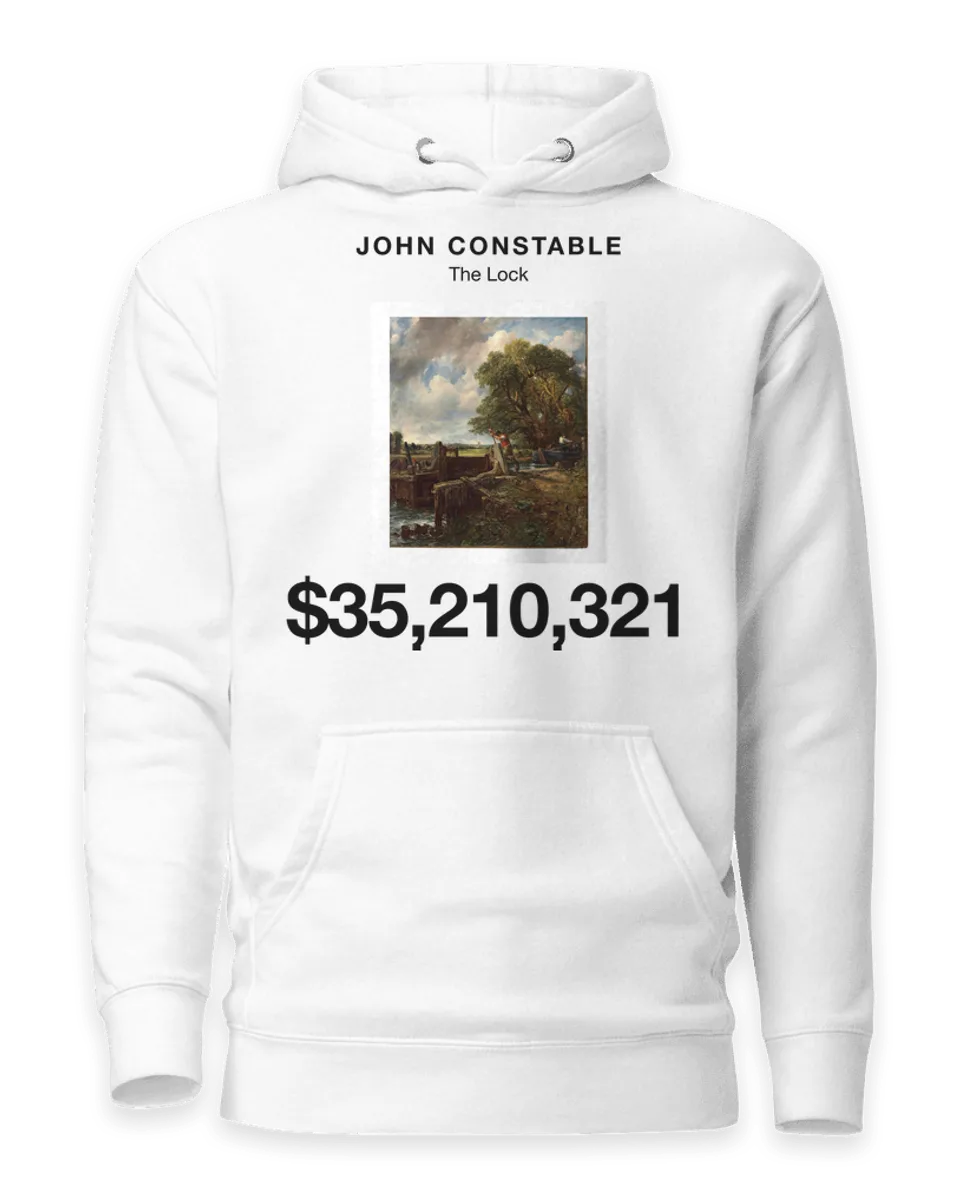 Hoodie: The Lock by John Constable