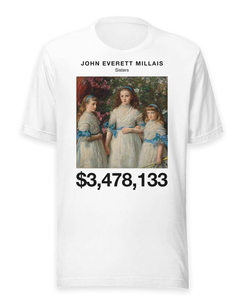 T-shirt: Sisters by John Everett Millais