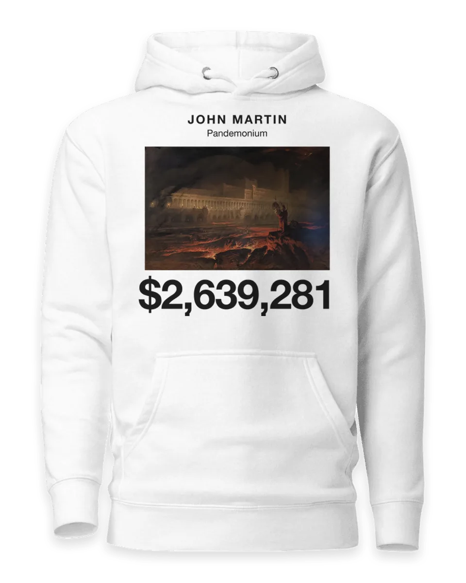 Hoodie: Pandemonium by John Martin