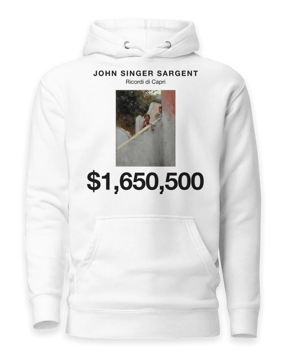 Hoodie: Ricordi di Capri by John Singer Sargent