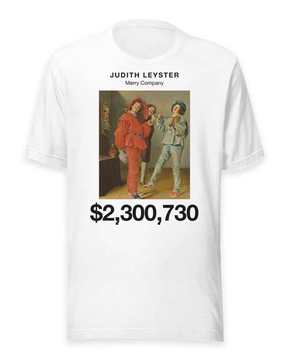 T-shirt: Merry Company by Judith Leyster
