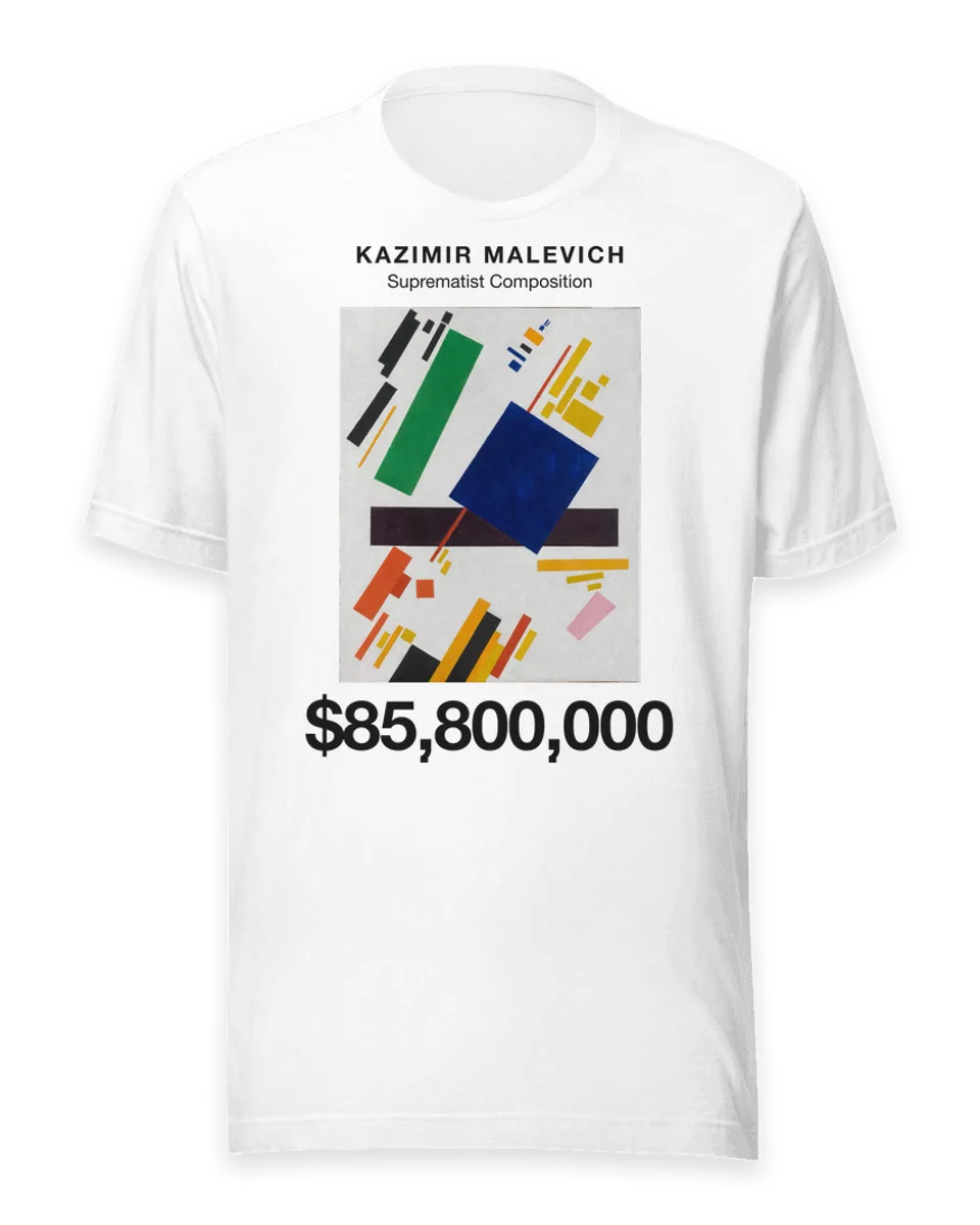 T-shirt: Suprematist Composition by Kazimir Malevich