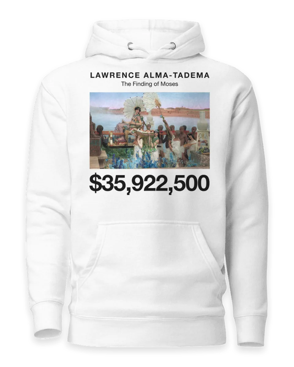 Hoodie: The Finding of Moses by Lawrence Alma-Tadema