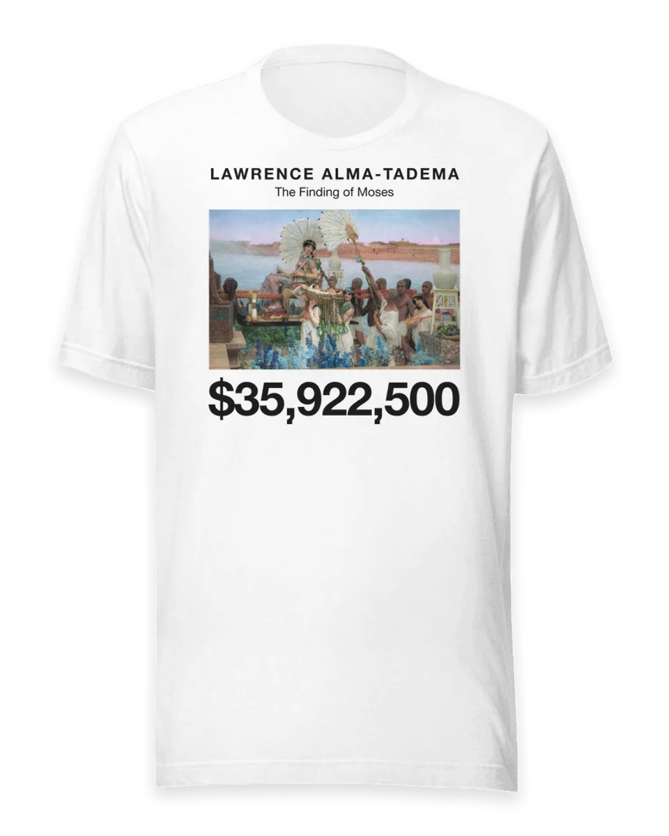 T-shirt: The Finding of Moses by Lawrence Alma-Tadema