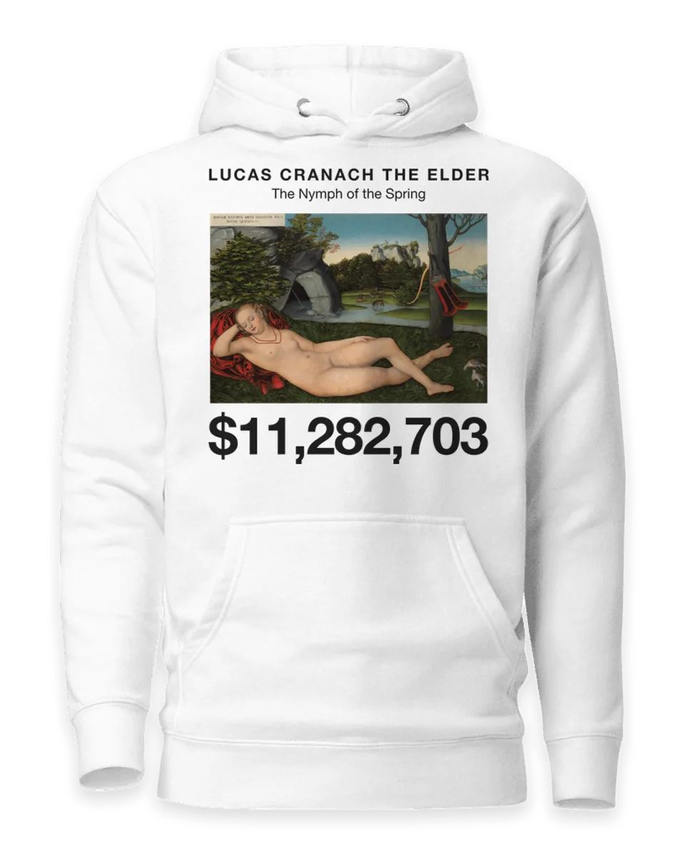 Hoodie: The Nymph of the Spring by Lucas Cranach the Elder