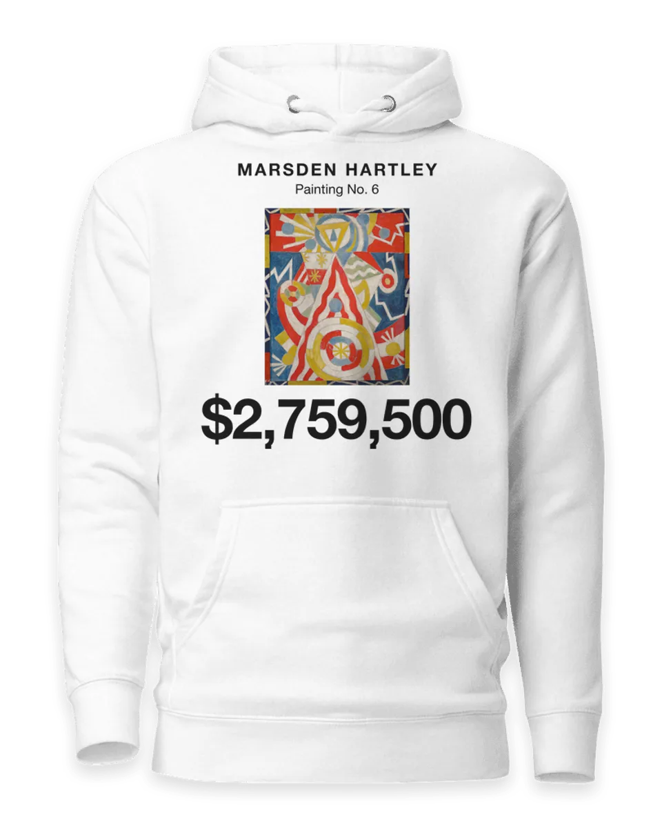 Hoodie: Painting No. 6 by Marsden Hartley