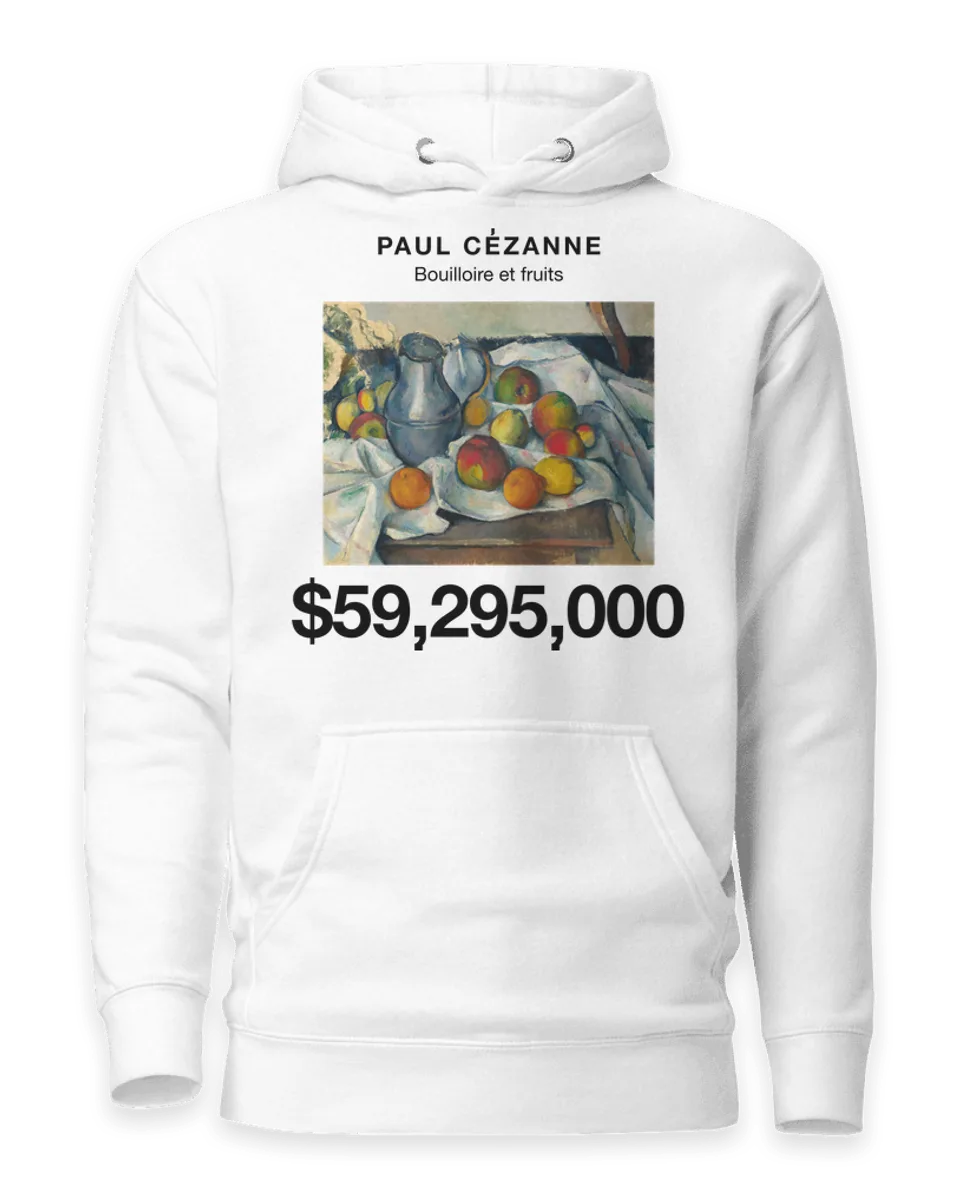 Hoodie: Bouilloire et fruits by Paul Cézanne
