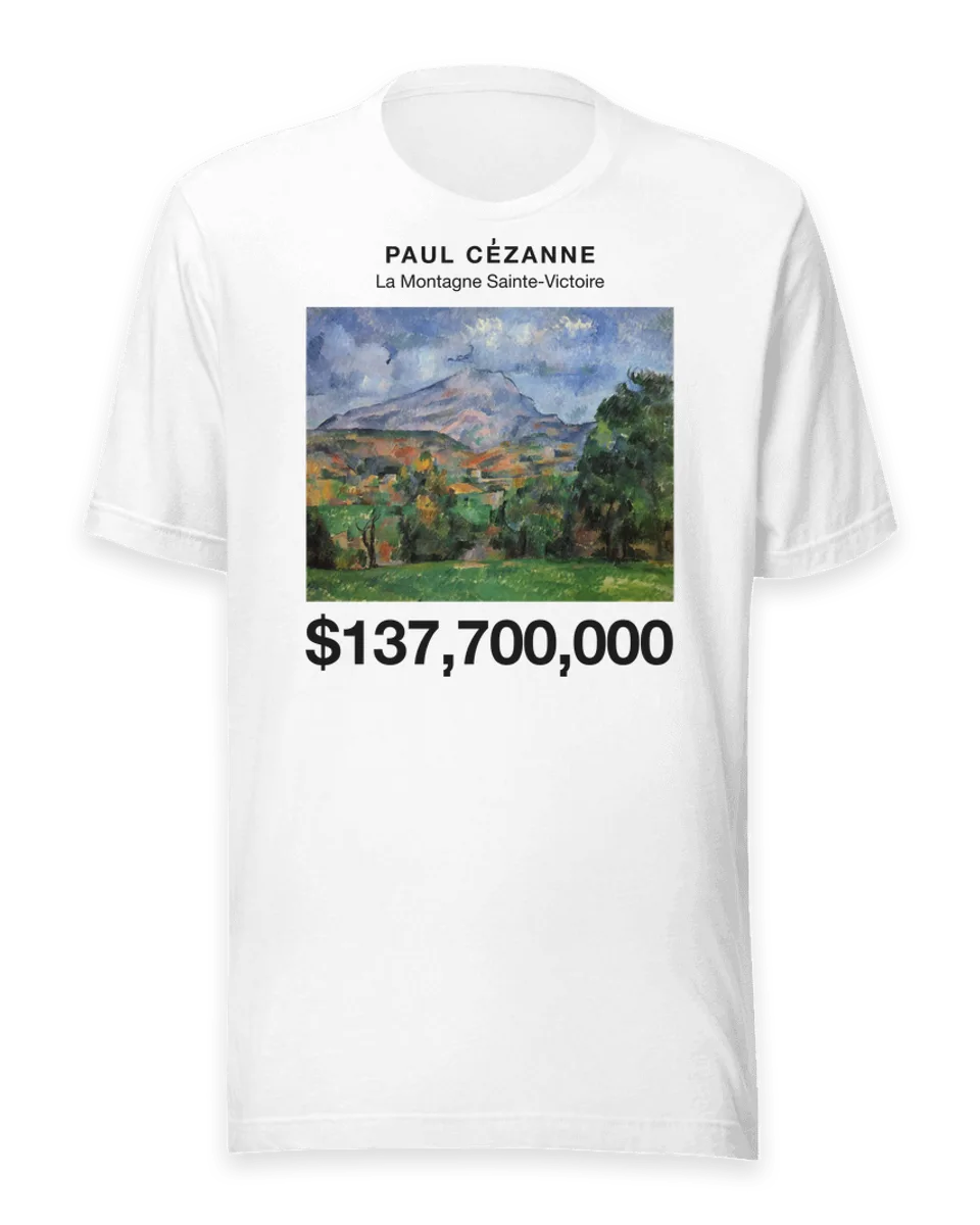 T-shirt: La Montagne Sainte-Victoire by Paul Cézanne